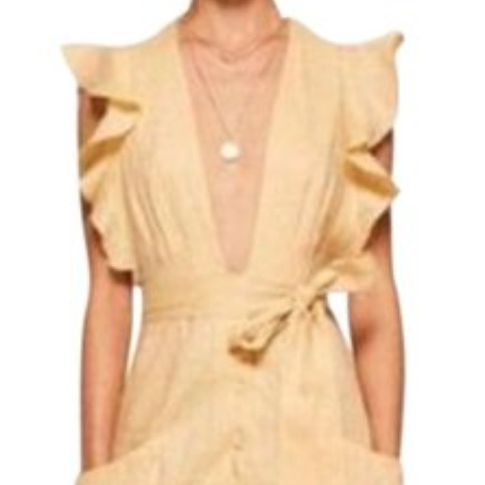 Reformation Serengeti Dress in Yellow